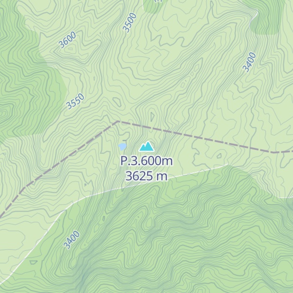 Map of P.3.600m