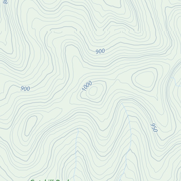 Map of Beaver Kill Range