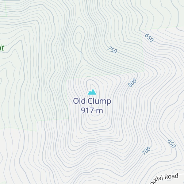 Map of Old Clump