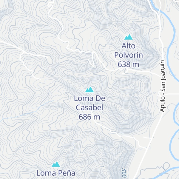 Map of Loma De Casabel