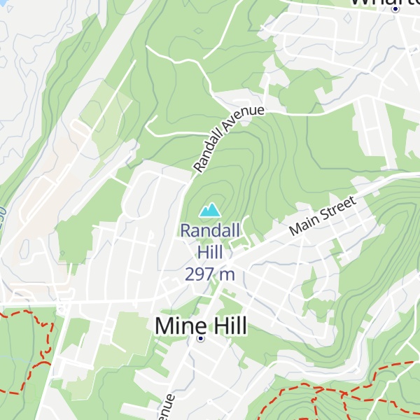 Map of Randall Hill