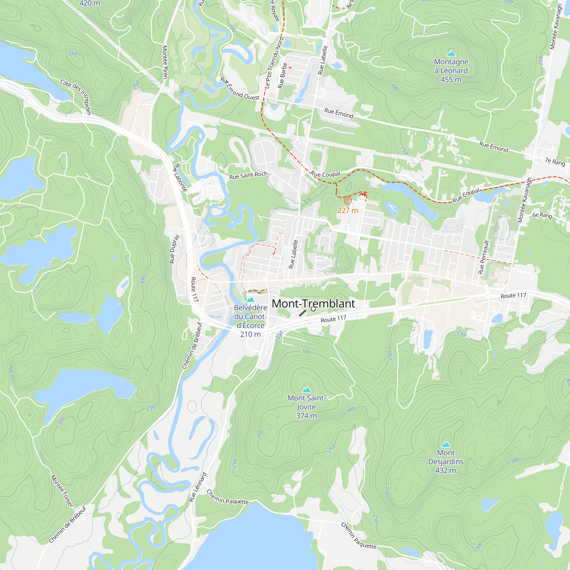 Bureau d'accueil touristique de Mont-Tremblant (Centre) map
