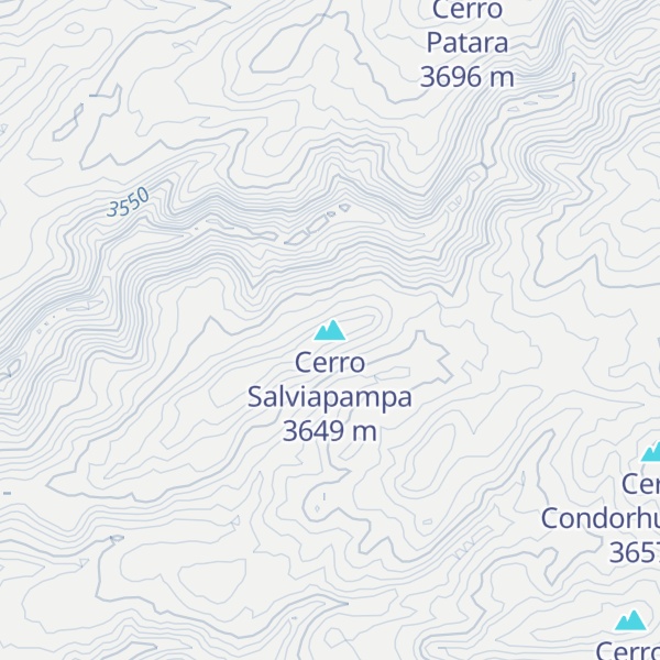 Map of Cerro Salviapampa