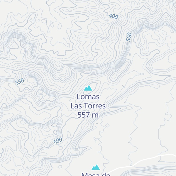 Map of Lomas Las Torres