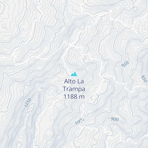 Map of Alto La Trampa