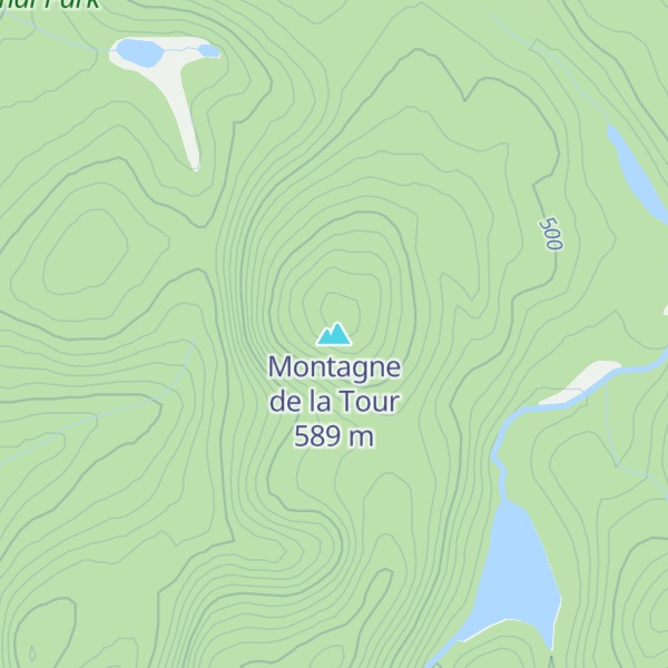 Map of Montagne de la Tour
