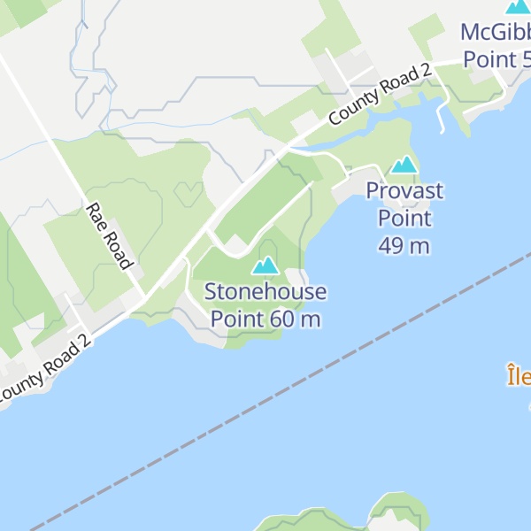 Map of Stonehouse Point