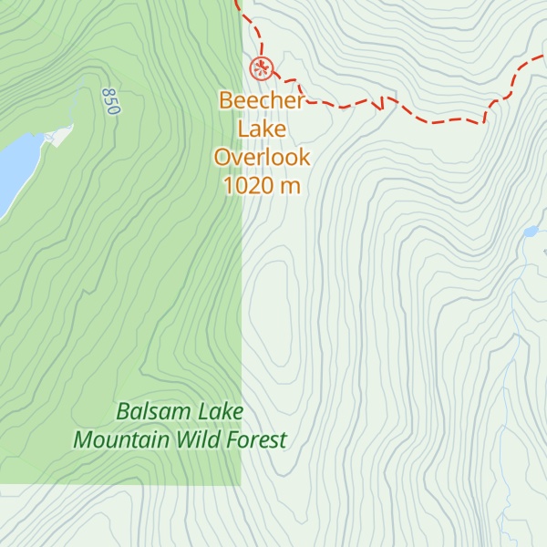 Map of Woodpecker Ridge
