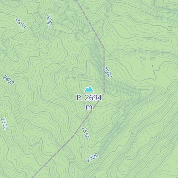 Map of P.