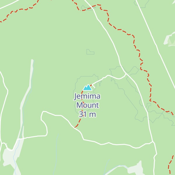 Map of Jemima Mount