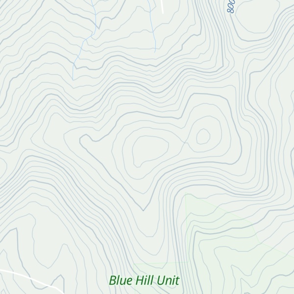 Map of Blue Hill
