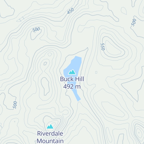 Map of Buck Hill