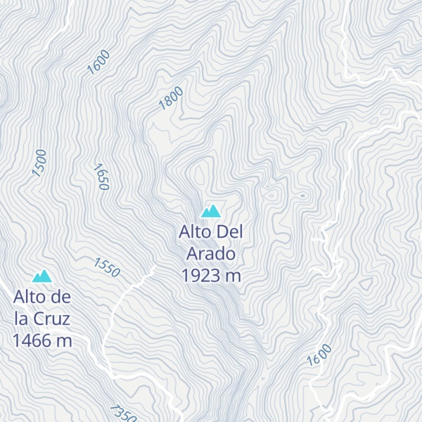 Map of Alto Del Arado