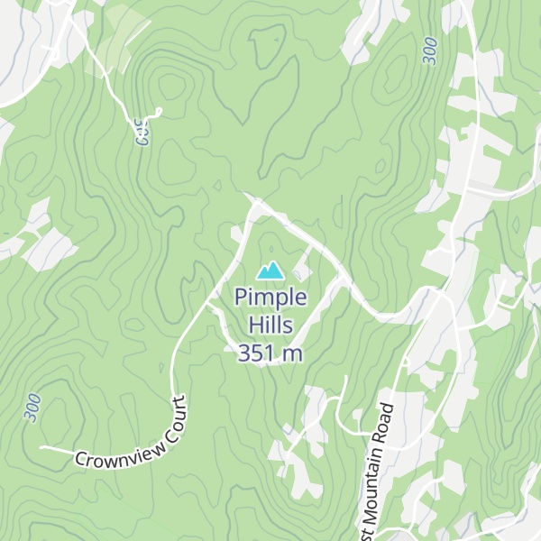 Map of Pimple Hills