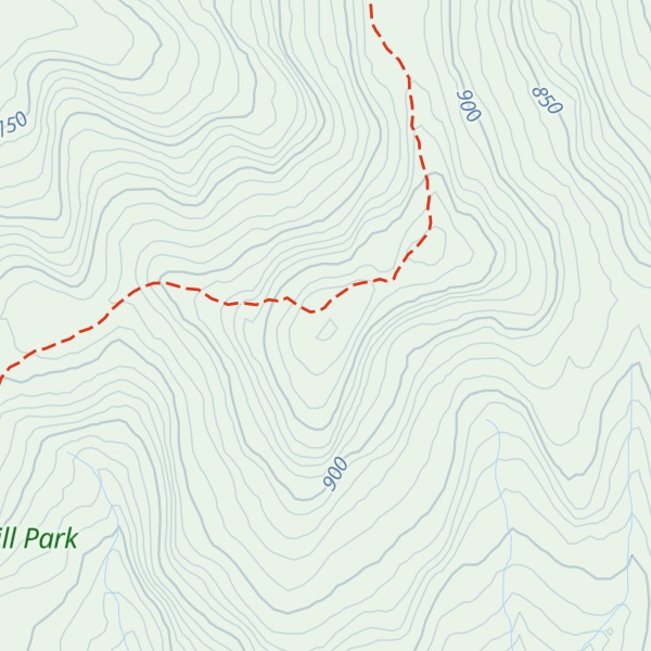 Map of Willowemoc Mountain