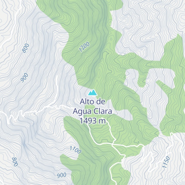 Map of Alto de Agua Clara