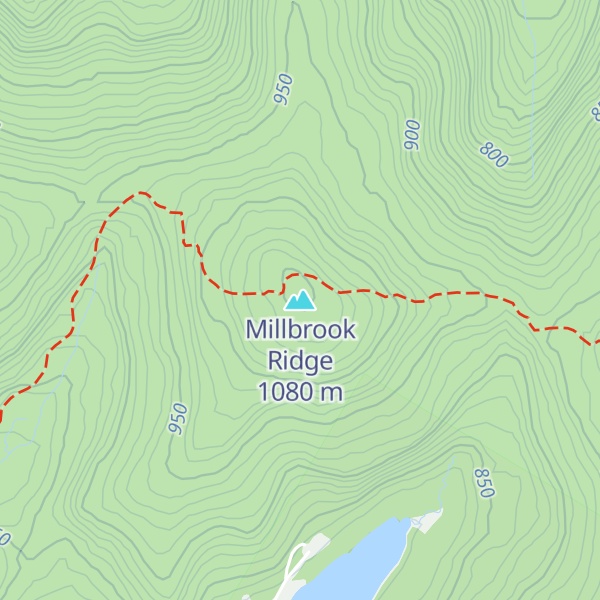 Map of Millbrook Ridge