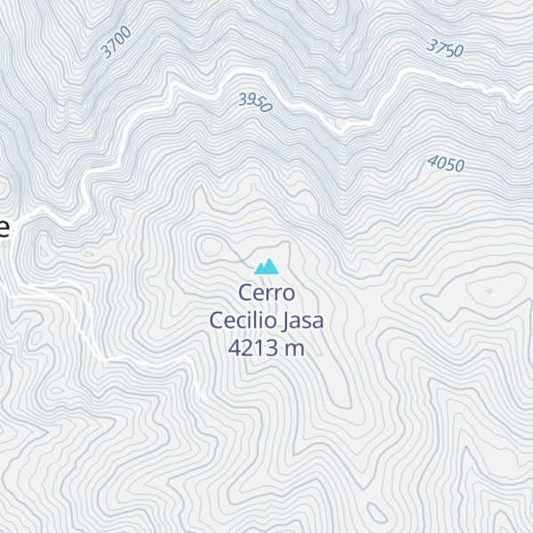 Map of Cerro Cecilio Jasa