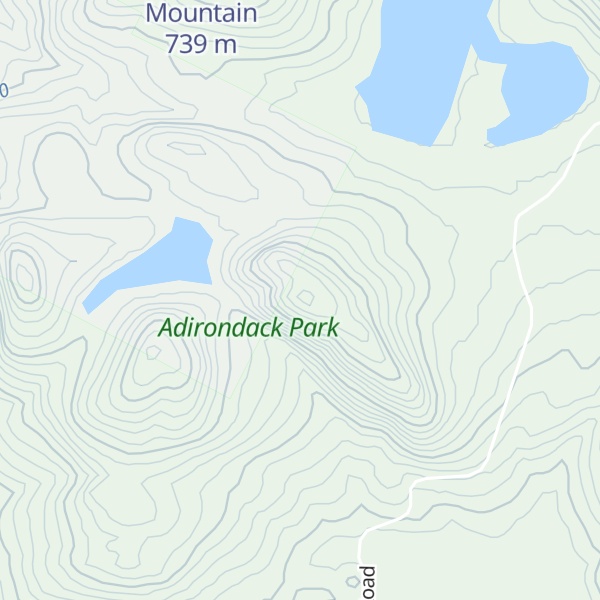 Map of Pine Mountain