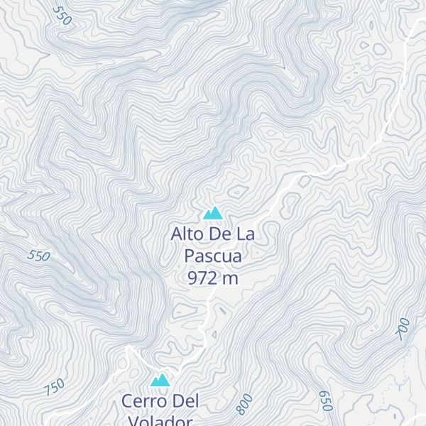 Map of Alto De La Pascua