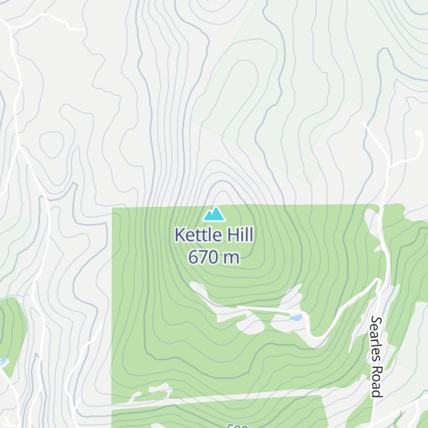 Map of Kettle Hill