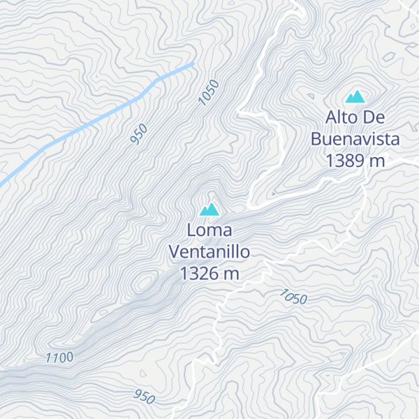Map of Loma Ventanillo