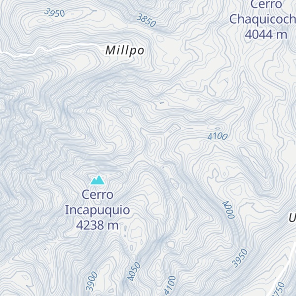 Map of Cerro Pirhuayoc