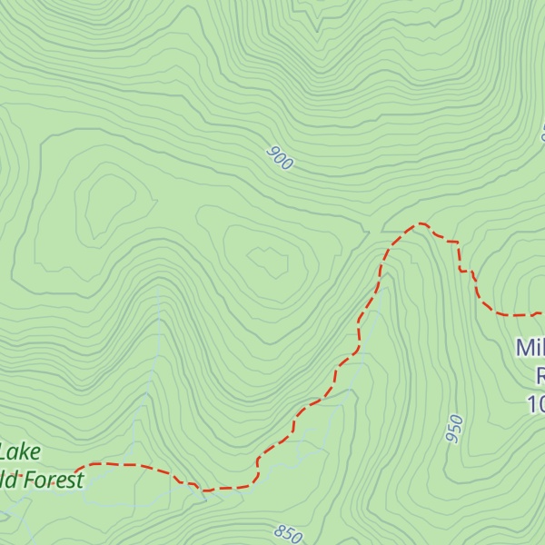 Map of Mill Brook Ridge