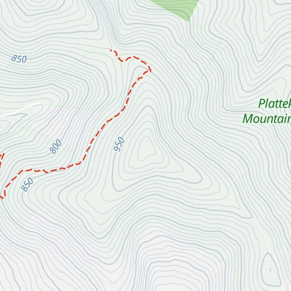 Map of Plattekill Mountain