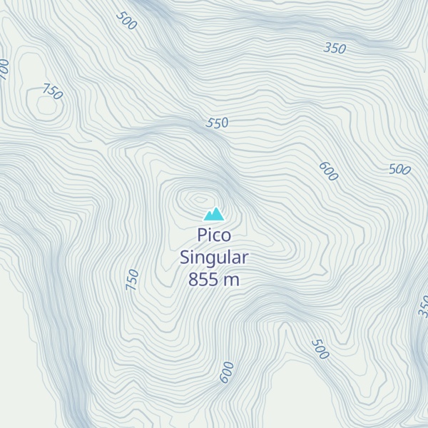 Map of Pico Singular