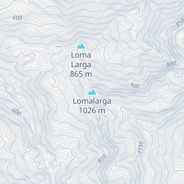 Map of Lomalarga