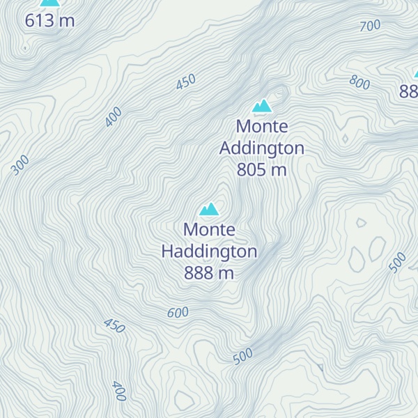 Map of Monte Haddington