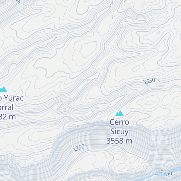 Map of Cerro Apacheta