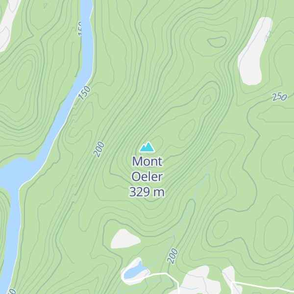 Map of Mont Oeler