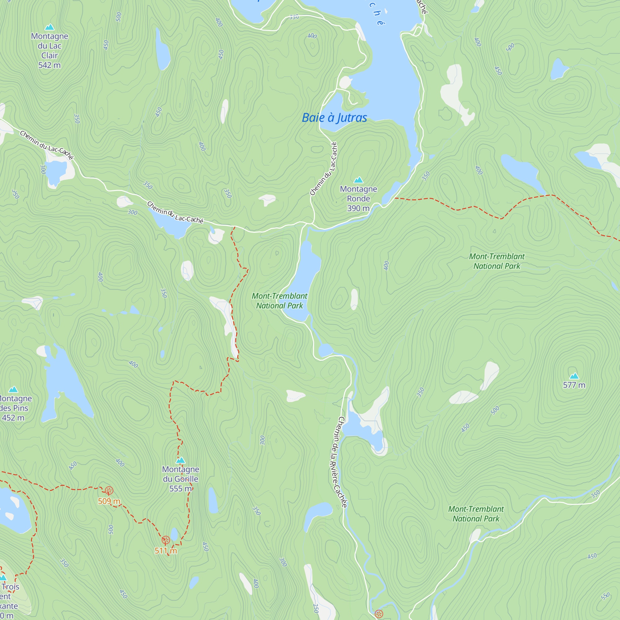 La Cache map