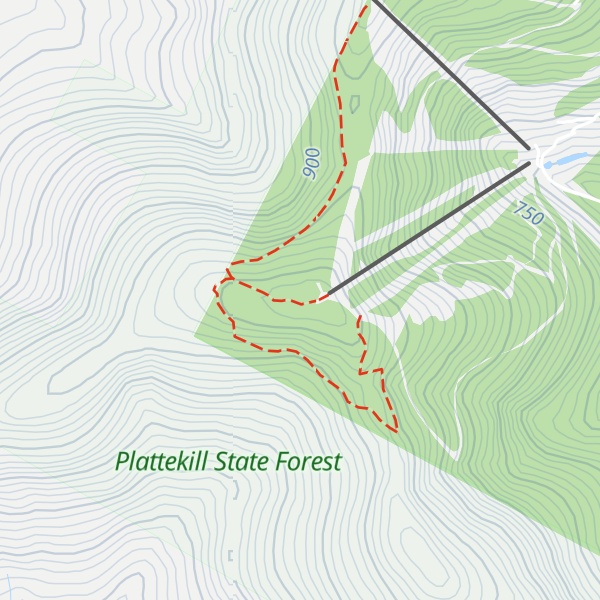 Map of North Plattekill