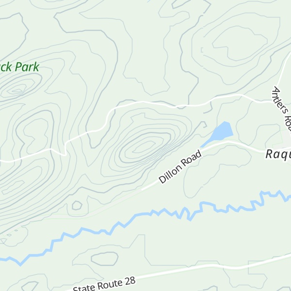 Map of Fox Mountain