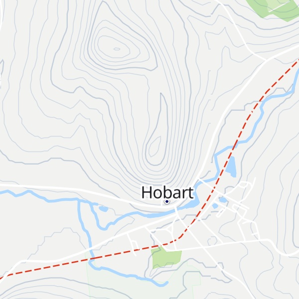 Map of Mount Bob