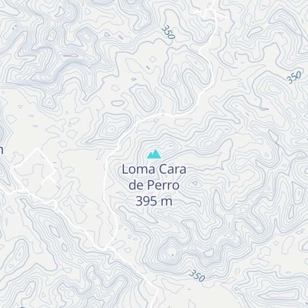 Map of Loma Cara de Perro