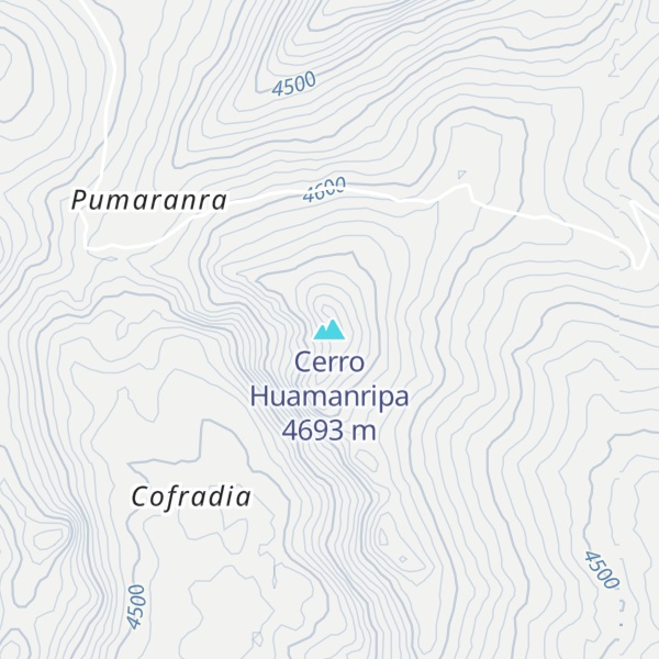 Map of Cerro Huamanripa