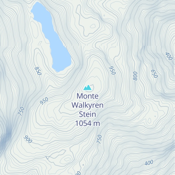 Map of Monte Walkyren Stein