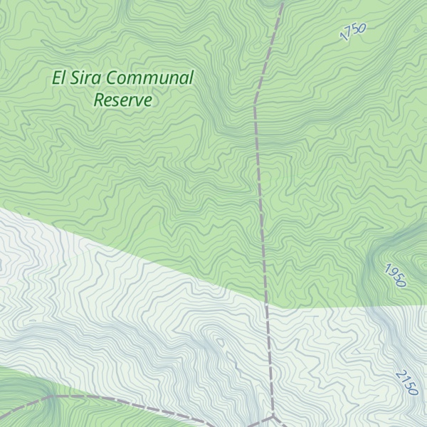 Map of Pico Sira