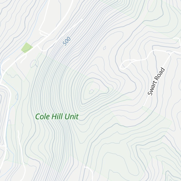 Map of Cole Hill