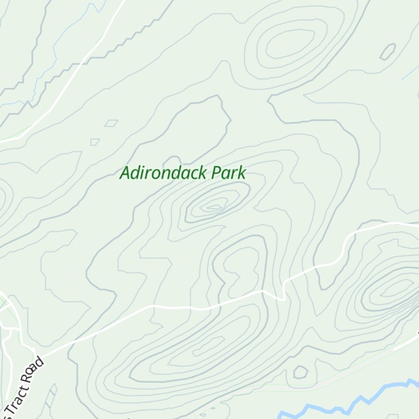 Map of Wadsworth Mountain