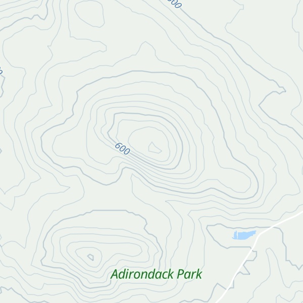 Map of Moosehead Mountain
