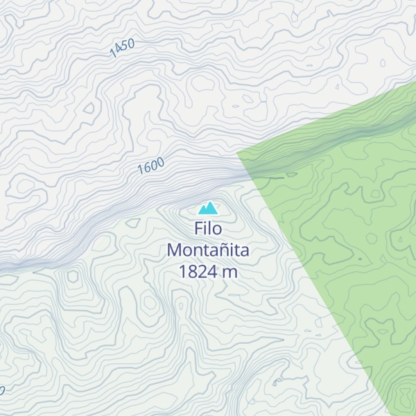 Map of Filo Montañita