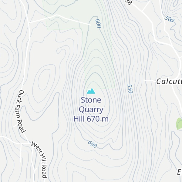 Map of Stone Quarry Hill