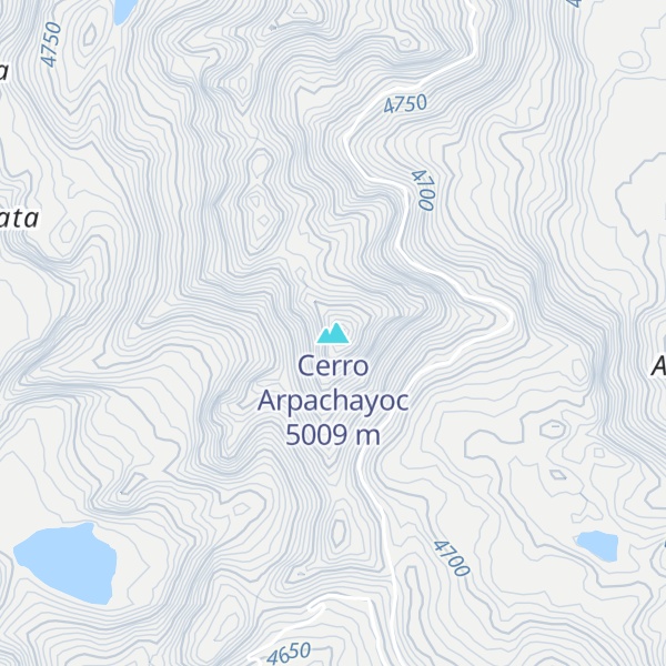 Map of Cerro Arpachayoc