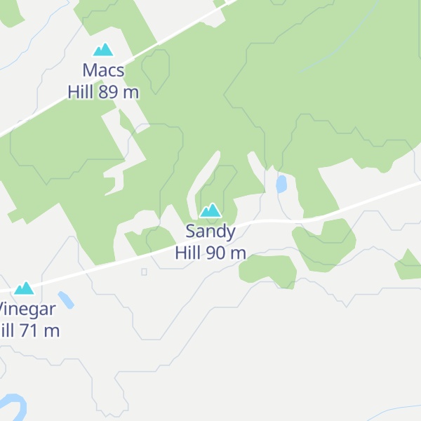 Map of Sandy Hill