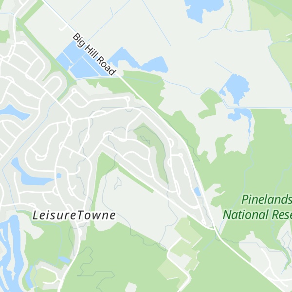 Map of Big Hill